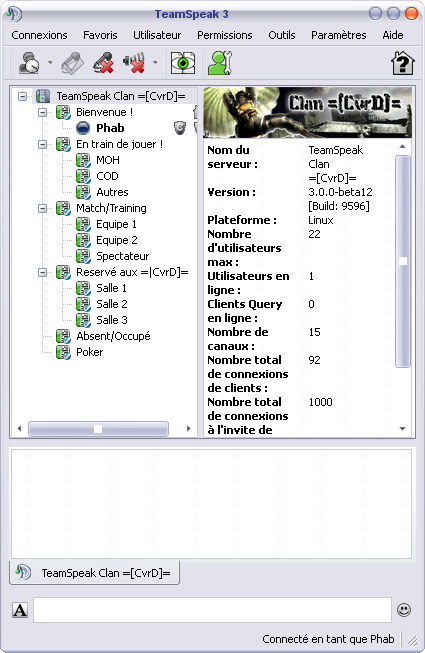 TeamSpeak 3 Client 32-bit 3.0.18.2